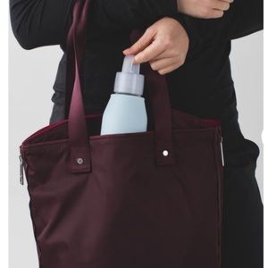 Lululemon Bring It Om Berry Rumble / Bordeaux Drama Nylon Tote